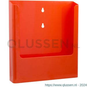 Nedco Display folderhouder wand A4 oranje 20300351