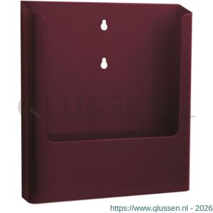 Nedco Display folderhouder wand A4 bordeaux 20300353