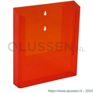 Nedco Display folderhouder wand A4 NedNeon Orange 20300360