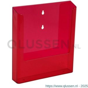 Nedco Display folderhouder wand A4 NedNeon Red 20300361