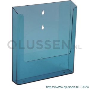 Nedco Display folderhouder wand A4 NedNeon Blue 20300362