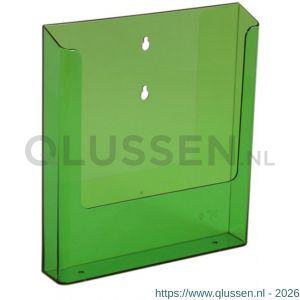 Nedco Display folderhouder wand A4 NedNeon Green 20300364