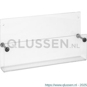 Nedco Display acrylaat folderhouder wand A5 landscape 20300890