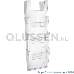 Nedco Display folderrek MultiNed koppelbare wandfolderhouder A4 20301490