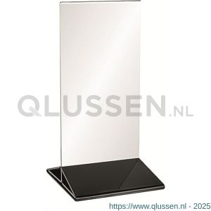 Nedco Display presentatiemiddel zwarte voet voor T-standaard A6 20600301