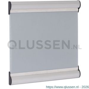 Nedco deur naambordje vlak model 155x155 mm 21500217