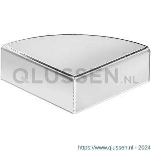 Nedco Display presentatiemiddel tafel hoekmodel met ronding 150x150x50 mm 22001190