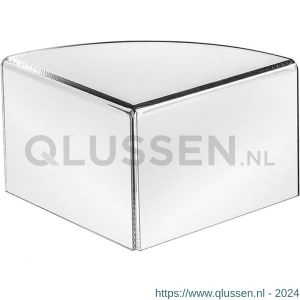 Nedco Display presentatiemiddel tafel hoekmodel met ronding 150x150x100 mm 22001290