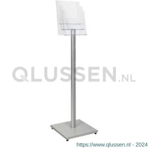 Nedco Display folderrek vloerdisplay met 1 folderhouder 3vaks A4 24500399