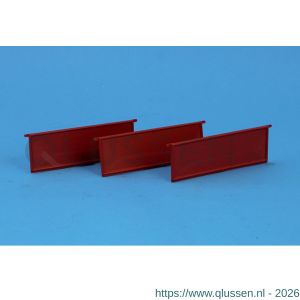 Nedco ventilatie lamel voor lamellenrooster 502306-502506 kunststof terracotta 62503906