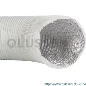 Dec ventilatiebuis flexibele Combidec afvoerslang diameter 315 mm kunststof-aluminium 10 m wit 61204200