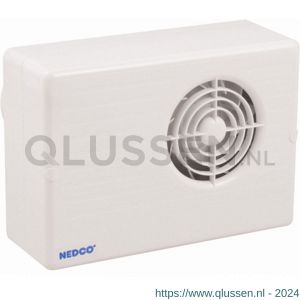 Nedco ventilator centrifugaal badkamer-toiletventilator CF 200 ABS kunststof wit 61805400