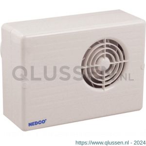 Nedco ventilator centrifugaal badkamer-toiletventilator CF 200 T ABS kunststof wit 61805600