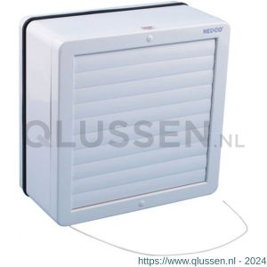 Nedco ventilator axiaal raamventilator KR 230 A ABS kunststof wit 61808300