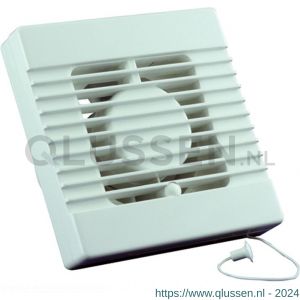 Nedco ventilator axiaal badkamer-toiletventilator EF 100 P ABS kunststof wit 61809100