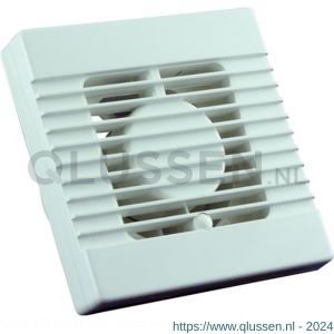 Nedco ventilator axiaal badkamer-toiletventilator EF 100 VT ABS kunststof wit 61809300