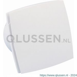 Eurovent ventilator axiaal badkamer-toiletventilator LD 125 ABS kunststof front wit 61900300