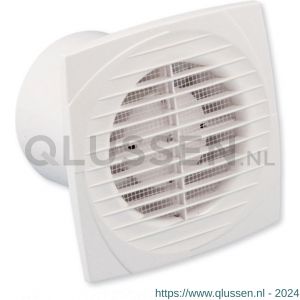 Eurovent ventilator axiaal badkamer-toiletventilator DTH 100 ABS kunststof wit 61900800