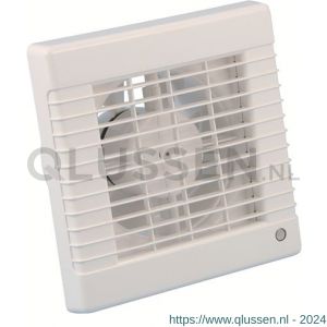 Eurovent ventilator axiaal badkamer-toiletventilator M1V 125 ABS kunststof wit 61905500