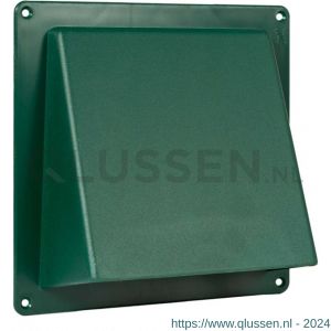 Nedco ventilatie gevelklep diameter 150 mm PS kunststof groen 62500304