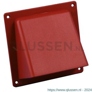 Nedco ventilatie universele gevelklep diameter 100/125/110x54 mm PS kunststof terracotta 62500406