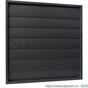 Nedco ventilatie lamellenrooster 390x390 mm kunststof grijs 62501305