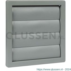 Nedco ventilatie lamellenrooster vlak model diameter 125 mm kunststof grijs 62501905V