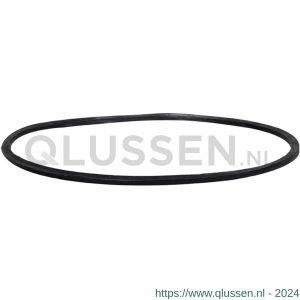 Nedco ventilatie rubber rand voor bolrooster diameter 100 mm rubber zwart 62604501