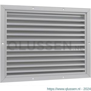 Nedco ventilatie aluminium gevelrooster 400x300 mm geanodiseerd 62701217