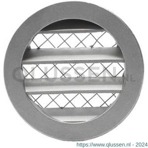 Nedco ventilatie schoepenrooster diameter 80 mm aluminium 62701307