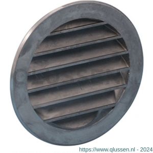Nedco ventilatie aluminium schoepenrooster diameter 150 mm gegoten model grofmazig gaas 62701607