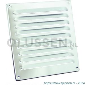 Nedco ventilatie schoepenrooster 200x200 mm aluminium 62900707V