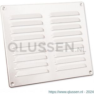 Nedco ventilatie schoepenrooster 250x200 mm aluminium 62901007V