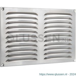 Nedco ventilatie schoepenrooster 320x220 mm aluminium 62901807