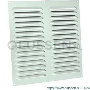 Nedco ventilatie schoepenrooster vlak model 300x300 mm aluminium 62902207V