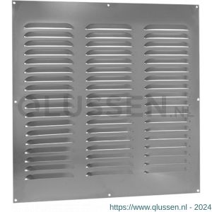 Nedco ventilatie schoepenrooster vlak model 500x500 mm aluminium 62902607S