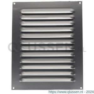 Nedco ventilatie schoepenrooster vlak model 200x250 mm aluminium 62903007