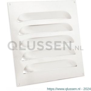 Nedco ventilatie schoepenrooster vlak model 250x300 mm aluminium 62903507S