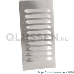 Nedco ventilatie schoepenrooster vlak model 250x500 mm aluminium 62903907