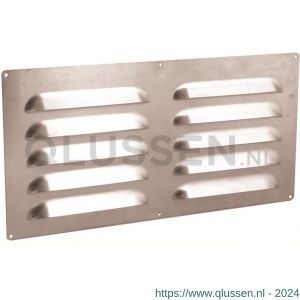 Nedco ventilatie schoepenrooster vlak model 500x200 mm aluminium 62904007