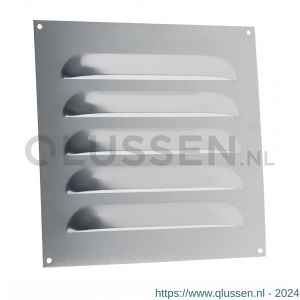 Nedco ventilatie Bold Line schoepenrooster vlak model 250x250 mm aluminium 62904807