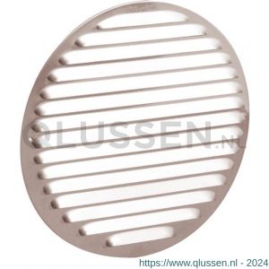 Nedco ventilatie schoepenrooster diameter 80 mm aluminium 62907407
