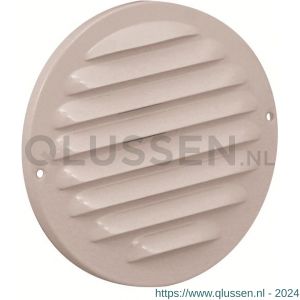 Nedco ventilatie schoepenrooster diameter 175 mm aluminium wit 62908300