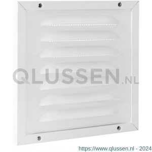 Nedco ventilatie kaderrooster 150x150 mm aluminium wit 62908400