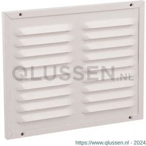 Nedco ventilatie kaderrooster 250x250 mm aluminium wit 62908800