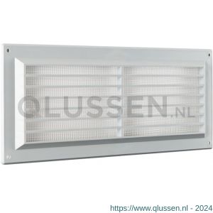 Nedco ventilatie schoepenrooster 130x300 mm PS kunststof grijs 63002405