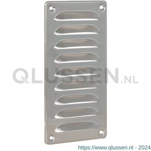 Nedco ventilatie schoepenrooster 90x180 mm RVS 63200311