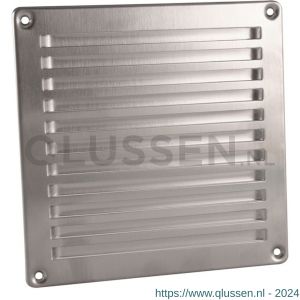 Nedco ventilatie ventilatierooster 160x160 mm RVS 63202711