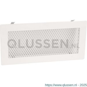 Nedco ventilatie ventilatierooster 250x120 mm wit 63300800