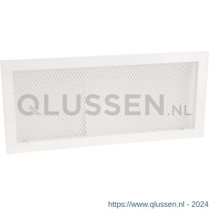 Nedco ventilatie ventilatierooster 400x180 mm wit 63301000